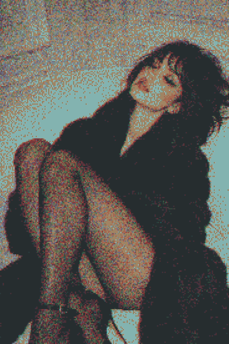 Glance, rendered with Sierra-3 dithering and the Custom 24c palette