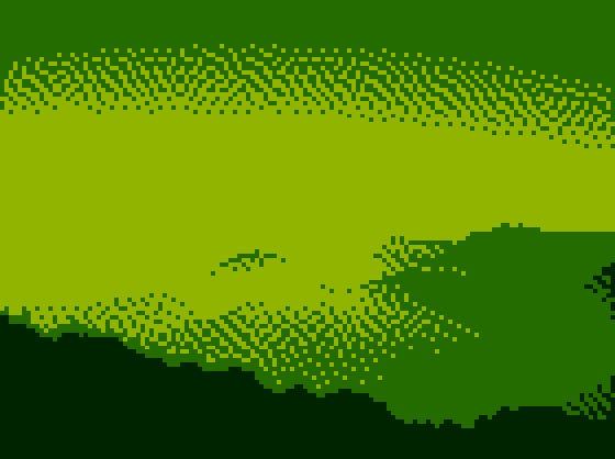 Photo converted to pixel art using the Game Boy palette